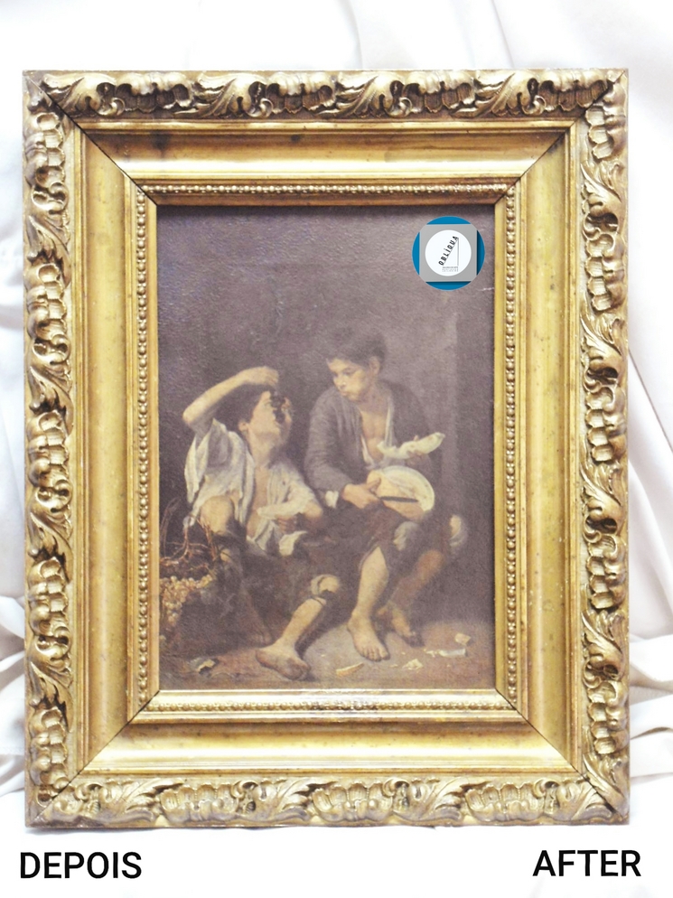 Gravura Crianças comendo fruta de José Malhoa1.2.jpg